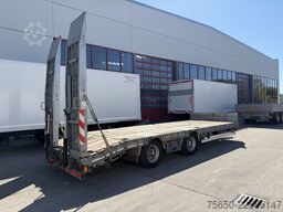  tt  21 t Tandemtieflader, hydraulische Rampen