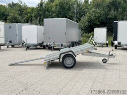 Martz GP 3 PREMIUM I ALUBODEN 230X155CM 750KG 3ER MOTORRADANHÄNGER