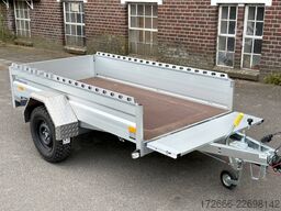 Humbaur HA 132513 KV OFFROAD 251X131X40CM 1300KG TIEFLADER | BUGKLAPPE