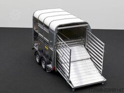 Ifor Williams TA5 | 8x6 | DOPPELSTOCK 241X156X183CM VIEHANHÄNGER | 2X LÜFTUNG