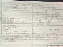 SCANIA G450 / ISO Thermo Mulde / 8X4 / Opti Cruise