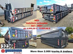  Abrollcontainer mit Flügeltür ca. 10m³,
