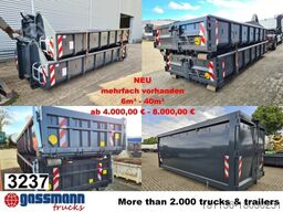  Abrollcontainer mit Flügeltür ca. 20m³,