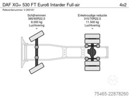 DAF XG+ 530 FT Intarder Full-air