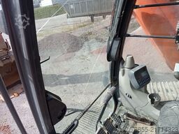 Hitachi ZX350LC-3 with standard earth boom and long-front boom