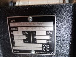 Grundfos SPK8-5/3 A-W-A-AUUV Tauschpumpe SN: MK116551 mit Pumpenmotor