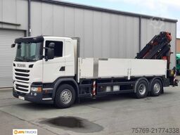 SCANIA G 410 6X2*4 Faltkran PK 34002 JIB Funk Lenkachse