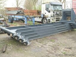 Abrollkippaufbau, Containerchassis, 20 Fuß