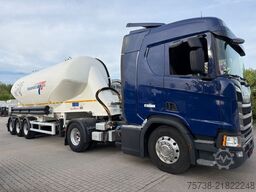 KÄSSBOHRER Zementsilo 35 m³/3- Achsen/BPW Achsen/Luft-Lift