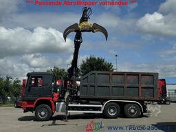  Abrollcontainer + Kran Jonsered 1020 7,3m = 1,4t