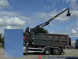  Abrollcontainer + Kran Jonsered 1020 7,3m = 1,4t