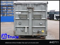 POL OSTEG Abrollcontainer 47,5m³, Mulde, Dachplane, Portaltür