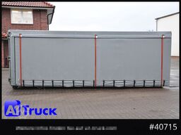 POL OSTEG Abrollcontainer 47,m³, Mulde, 1 seitig Schiebeplane, Plane