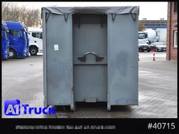 POL OSTEG Abrollcontainer 47,m³, Mulde, 1 seitig Schiebeplane, Plane