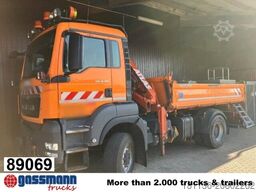 MAN TGS 18.320 4x4 BL, Winterdienstausstattung, Kran