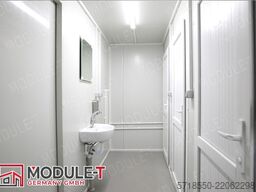 Umkleidecontainer / WC / Duschcontainer 3,00×2,40m