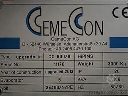 CemeCon CC 800/9 HIPIMS