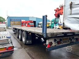 Schmitz Cargobull SCS 24/L 3-AXLE FLATBED TRAILER (DRUM BRALES / ...