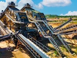 FABO TE series 2200x6000mm vibrating screen