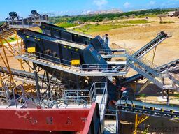 FABO TE series 2200x6000mm vibrating screen