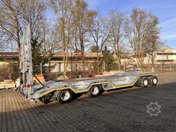 Möslein T 4 VB H1 R  neuer 4 Achs Tieflader + Radmulden