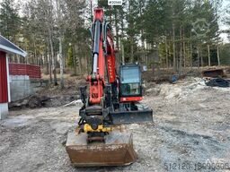 Kubota KX080-4 excavator w/ blade, rototilt, sanding buck