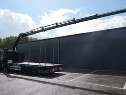 DAF CF 480 8x2 Open box truck with Hiab X-Hiduo 228...