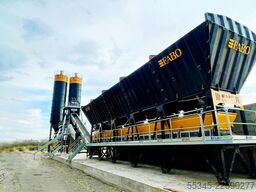 FABO Concrete Batching Plant 110 M3/H Compact Concrete Batching Plant