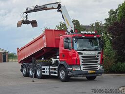 Scania G 400 B 8X4*4 TRIPLE!! KRAAN/KIPPER!!  NL TRUCK!
