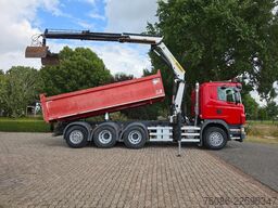 Scania G 400 B 8X4*4 TRIPLE!! KRAAN/KIPPER!!  NL TRUCK!