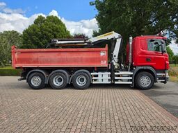 Scania G 400 B 8X4*4 TRIPLE!! KRAAN/KIPPER!!  NL TRUCK!