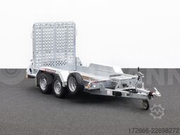 Brian James Trailers DIGGER PLANT 543-2813-27-2-13 | SCHWERLASTRAMPE 280X130CM 2700KG BAUMASCHINENANHÄNGER