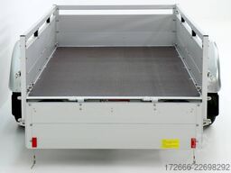 Koch-Anhänger U4 250X125X45CM 750KG TIEFLADER