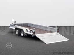 Variant 3518 M4 | MAXI LOAD 400X180CM 3500KG BAUMASCHINENANHÄNGER | RAMPE