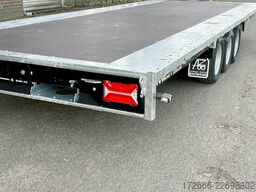 Brian James Trailers CONNECT 476-5522-35-3-12 | TRIDEM 550X229CM 3500KG HOCHLADER | SCHWARZ