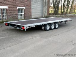 Brian James Trailers CONNECT 476-5522-35-3-12 | TRIDEM 550X229CM 3500KG HOCHLADER | SCHWARZ
