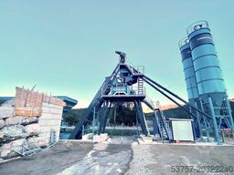 CONSTMACH Concrete Batching Plant Compact Concrete Batching Plant 100 M3/H