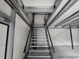 320 m² , Traglast: 500 kg/m² Lichte Höhe: 3,0m | Raster: 4,0 x 5,0 m