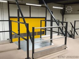 320 m² , Traglast: 500 kg/m² Lichte Höhe: 3,0m | Raster: 4,0 x 5,0 m