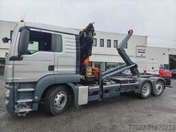 MAN TGS 26.320 Container Palift Kraan Palfinger PK1...