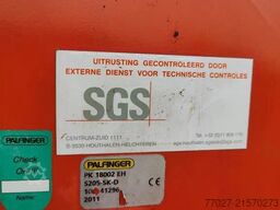 MAN TGS 26.320 Container Palift Kraan Palfinger PK1...