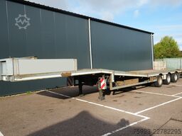 Nooteboom 3 axle semi low loader with ramps