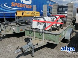  Schoon, Tandem, Rampen, Baggertransport,Verzinkt