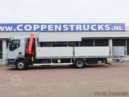 DAF LF 260 Openwagen+ Kraan Fassi F85 B023+ Radio c...