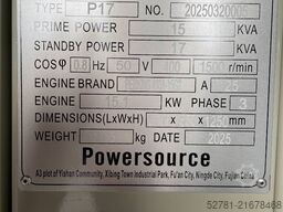 Perkins 403A-15G2 - 17 kVA Generator - DPX-19800.1