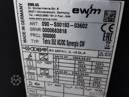 Valk Welding Panasonic TM 1400 G3 + EWM Tetrix 352 AC