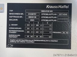 KraussMaffei MX BLUE POWER 1600T/1800