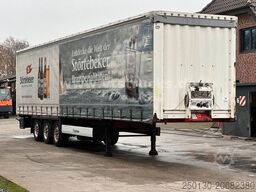 KRONE SD Pritsche+Plane, Edscha-Verdeck, Lenkachse