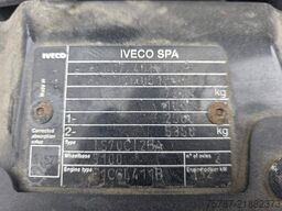 IVECO 72-180 Koffer, Luftfederung hintgen, LBW
