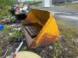 Hjullasterskuffe som har stått på en Hanomag 44C